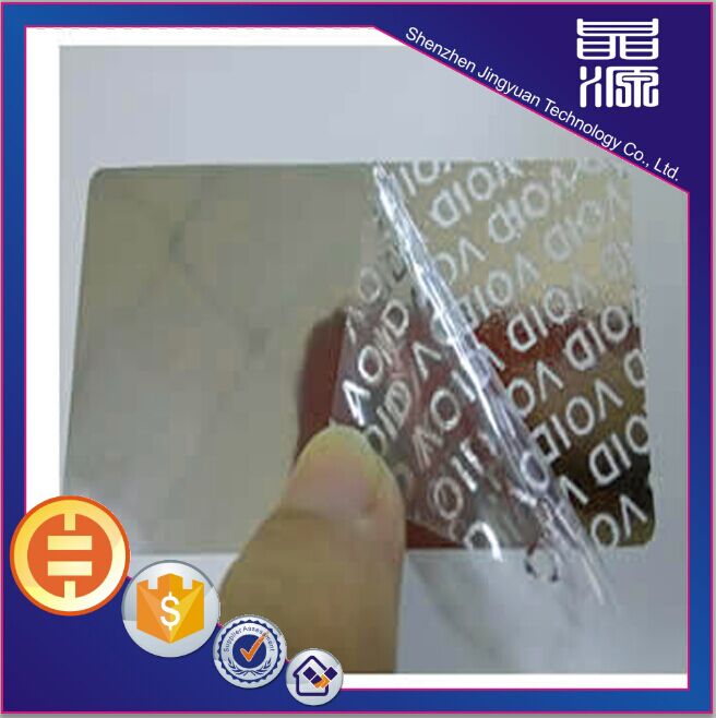 VOID Tamper Evident Hologram Label Sticker Printing