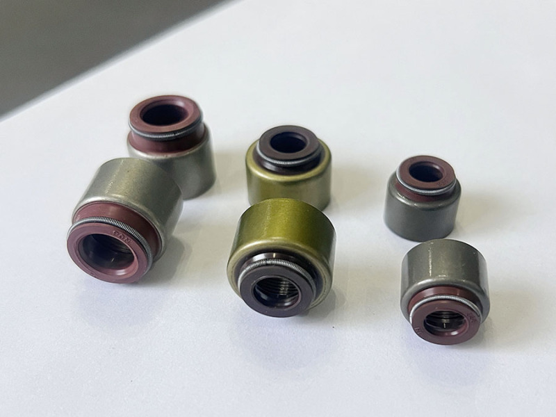 Engine valve top rod oil seal