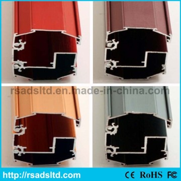 Sección decorativa del marco de aluminio de la caja de luz