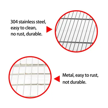 Stainless Steel Outdoor Grill Grate Barbecue Wire Mesh