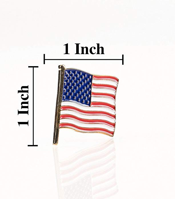 Wholesale Custom Metal Crafts Souvenirs Flag Badge Pins