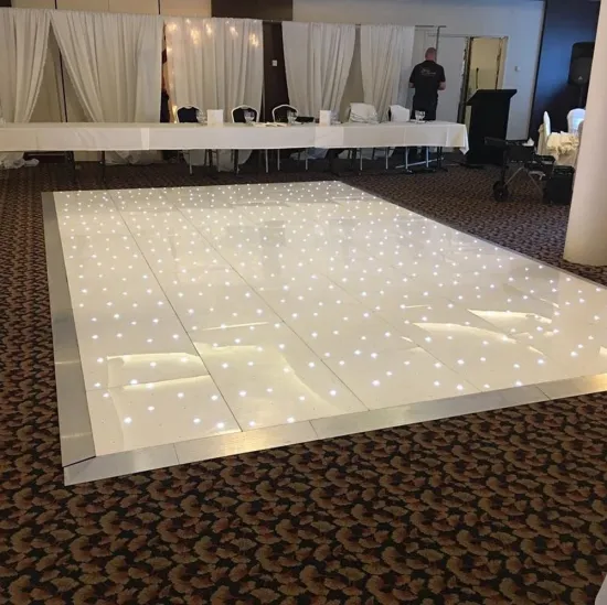 Portable LED Twinkle Star Light for Elegant Wedding Dance Floors