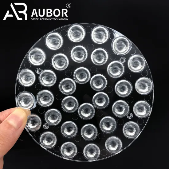 Aquarium LED Lighting Lens Round 45 Degree PMMA