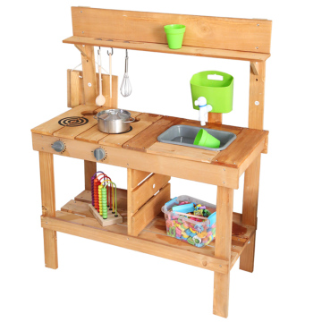 Durability and Fun: A Comprehensive Guide to Kids' Wooden Outdoor Play Mud Kitchens with Running Water