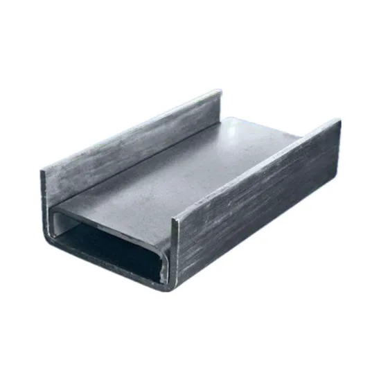 Hot Sales: Black U-Channel Steel | Carbon Structural Steel U Beam | U Shaped Profile