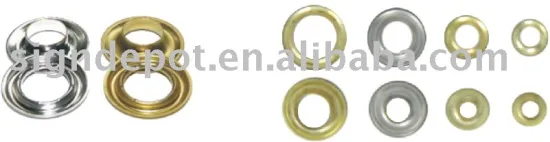 Grommets/Eyelets & Washers for banners/canvas/tarpaulin