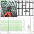 Hoge kwaliteit 358 Security Fence Prison Mesh