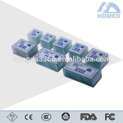HDMED brand Aluminum Foil Microscope Coverglass