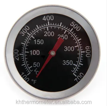 52mm BBQ Grill Oven Thermometer - Installable Bimetal Temperature Gauge