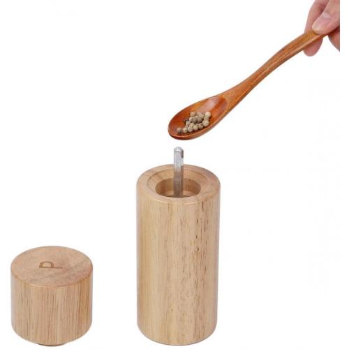 Salt and Pepper Mills Set with Ceramic Core