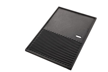 Cast iron plate use for grill