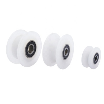 Wholesale Plastic V/U/H-Groove Track Rollers & Nylon Pulley Wheels with Bearings