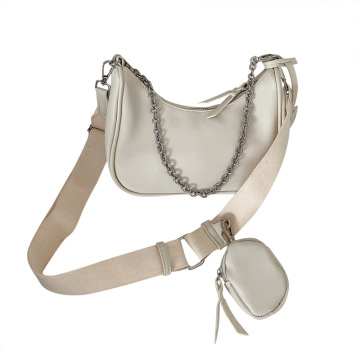 2021 three in one baguette chain lady bag