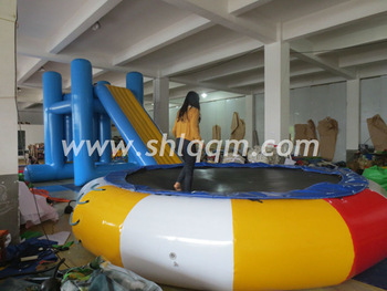 Water Park Toys Inflatable Cheap Water Trampolines for Sale