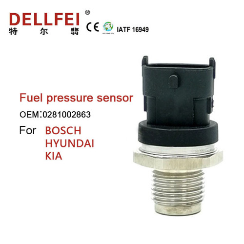 Cảm biến áp suất nhiên liệu mới 0281002863 cho Hyundai Kia