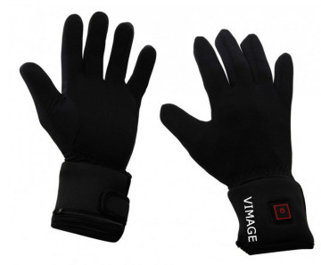 Battery heated gloves