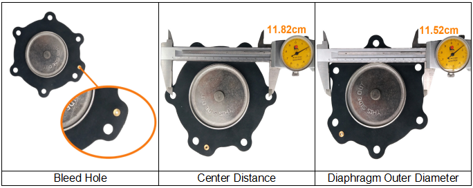 C113825 ASCO Replacement Diaphragm Repair Kit