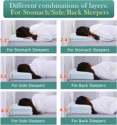 Adjustable Memory Foam Pillow