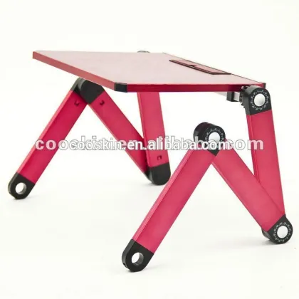Cooskin New arrival Aluminium folding computer study table laptop stand