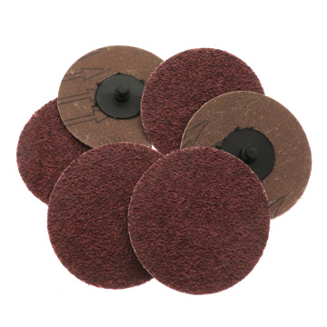 Quick Change Roll Lock Red Surface Conditioning 75mm Sanding Disc