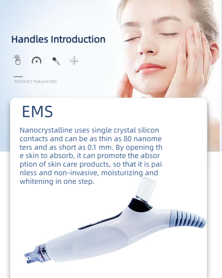 3 in 1 Mesotherapy Radio Frequency Skin Rejuvenation Needle Free Meso Spray Gun Machine