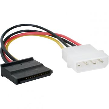 4 Pin Molex Male to SATA Female Cable