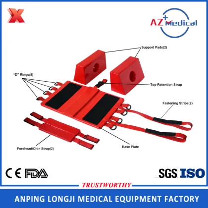 Medical first aid emergency head immobilizer