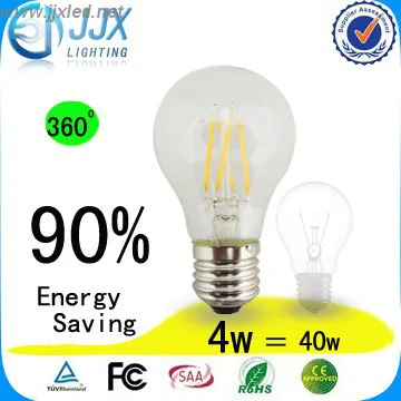 2014 hot! CE&ROHS 360 degree 4W led filament bulb