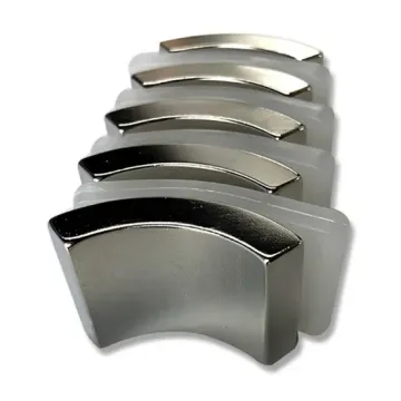 Custom N52 Arc Shaped Rare Earth Magnet