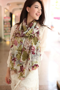 Modal Printed Scarf (12-BR030311-4.2)