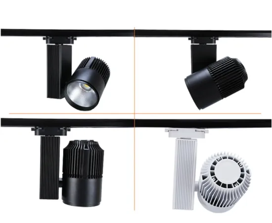 Advanced track lights for designer clothing stores
