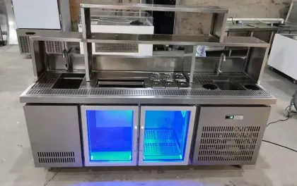 FEST Bubble Tea Equipment: Complete Bar and Counter Set with Ingredients