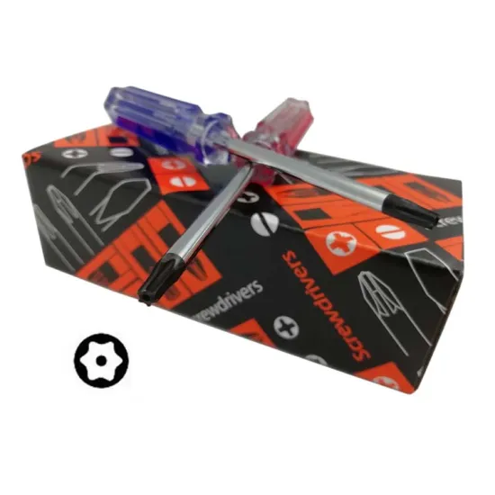 High-Quality Magnetic Tip Star Head Torx Security Screwdriver Set: T2, T3, T4, T5, T6, T7, T8, T9, T10, T15, T20, T25, T27, T30