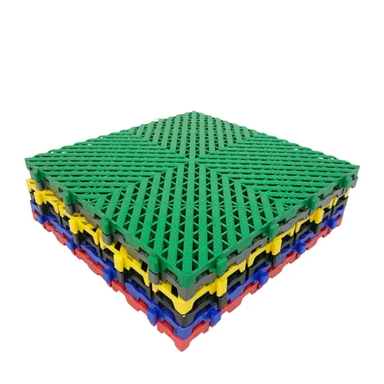 Durable Anti-Slip Modular Plastic Interlocking Car Wash Garage Floor Tiles - Ogas OEM Factory