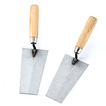 Professional Bricklayer's Trowel with Wooden Handle: High-Quality Tool for Precise Bricklaying Work