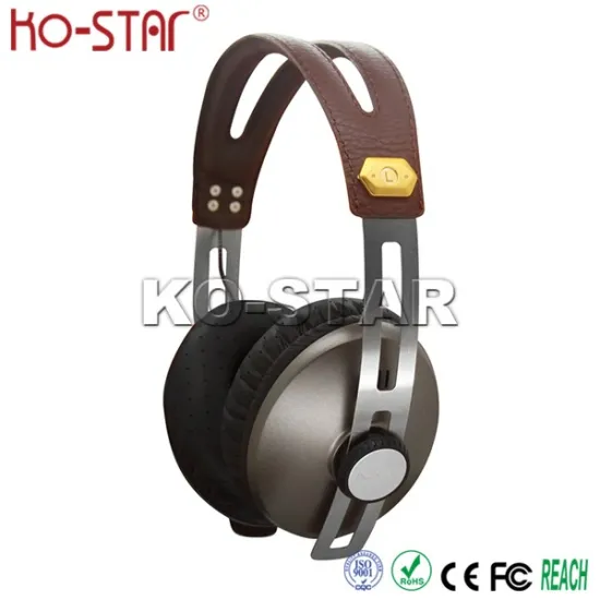 Fashionable Factory Price Remote Control Hi-Fi Stereo Headphones for Samsung and Iphone