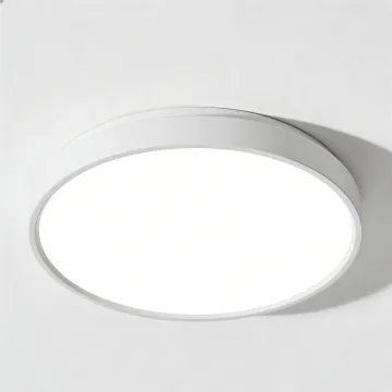 LED ceiling fixture for warm home spaces