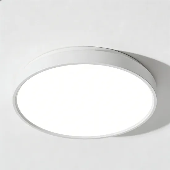 LED ceiling fixture for warm home spaces