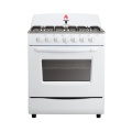 White Warna FreesTanding 6-Burners Gas Oven