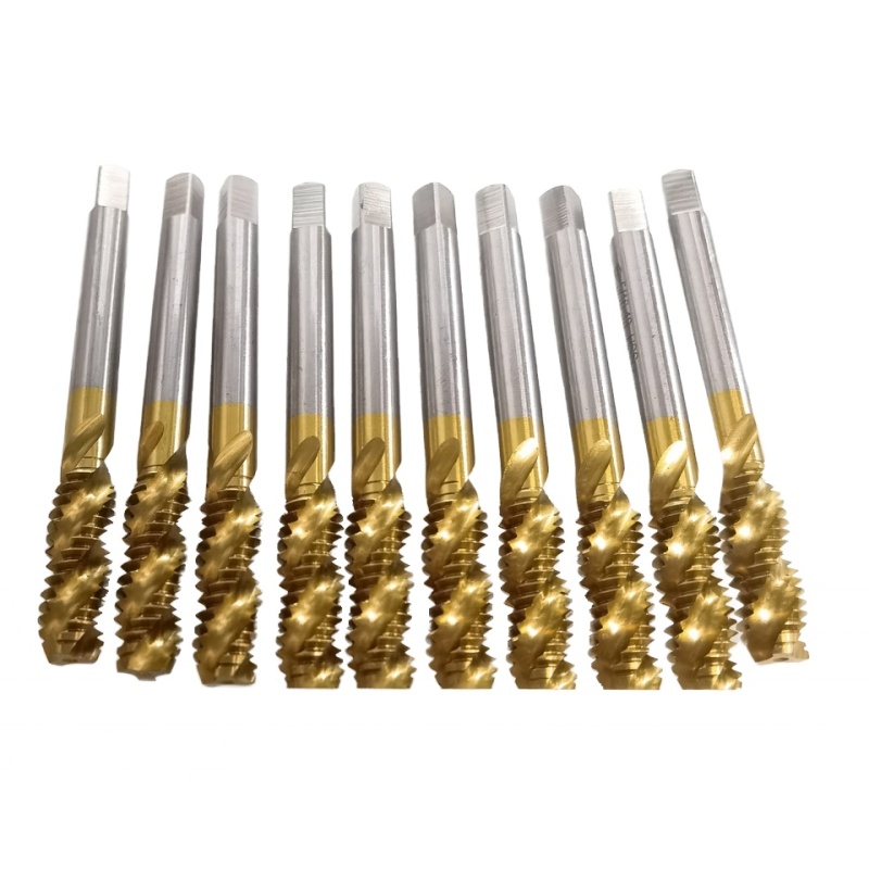 Best HSS M2-M12 SFT TIN Threading Tool Machine Taps Spiral Tap for Blind Holes Tap & Die Product
