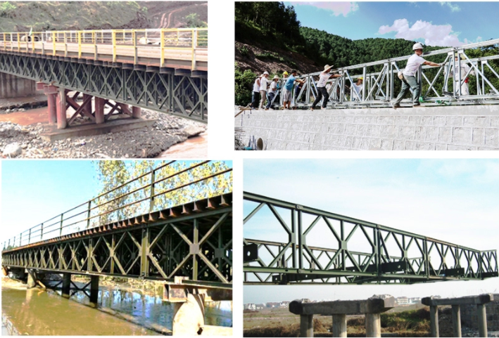 Steel Structure Bailey Bridge For Pedestrian Crossing, High Quality ...