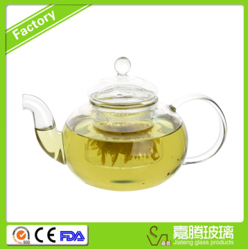 manufacturer china promotion gift OEM glass teapot