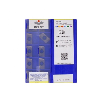 Inserzione di fresatura CNC Inserzione in acciaio APMT160408PDER YBG202