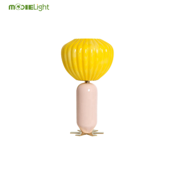Simple Postmodern Bedroom Ceramic LED Table Lamp M-0204
