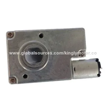 High-torque Mini Size DC Geared Motor, Low-noise for Electric Door Locks and Robots