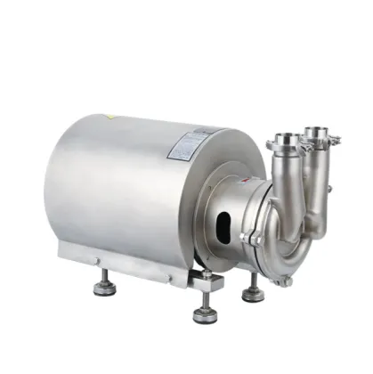 ZXB-SY CIP Self-Priming Stainless Steel Sanitary Pump for Dairy, Beverages, and Beer