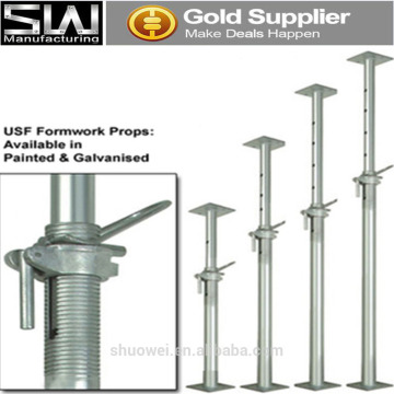 adjustable steel support/adjustable shoring prop/adjustable prop