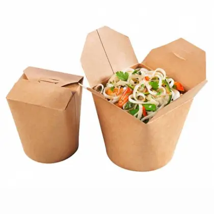 KaiLai Customized Packing Round Bottom Noodle Paper Boxes