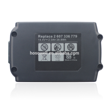 14.4V 4.0Ah BAT607 BAT614 replacement Power tool battery for BOSCH
