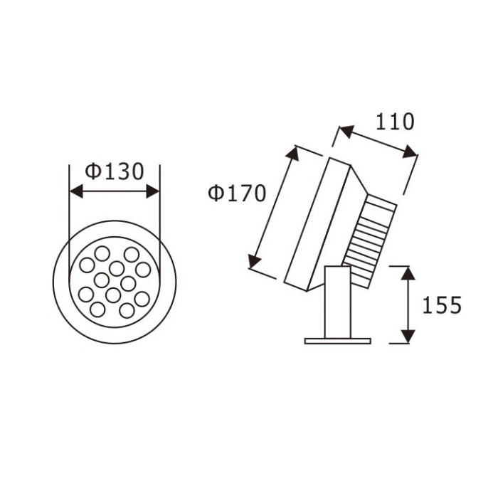 Exquisite DMX512 12W LED Underwater LightofUnderwater LED Prawn Light